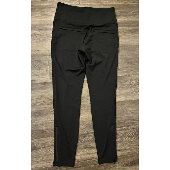 Womens Athleta Delancey Moto Ankle Zip High rise Leggings size medium Athleisure - Picture 7 of 7
